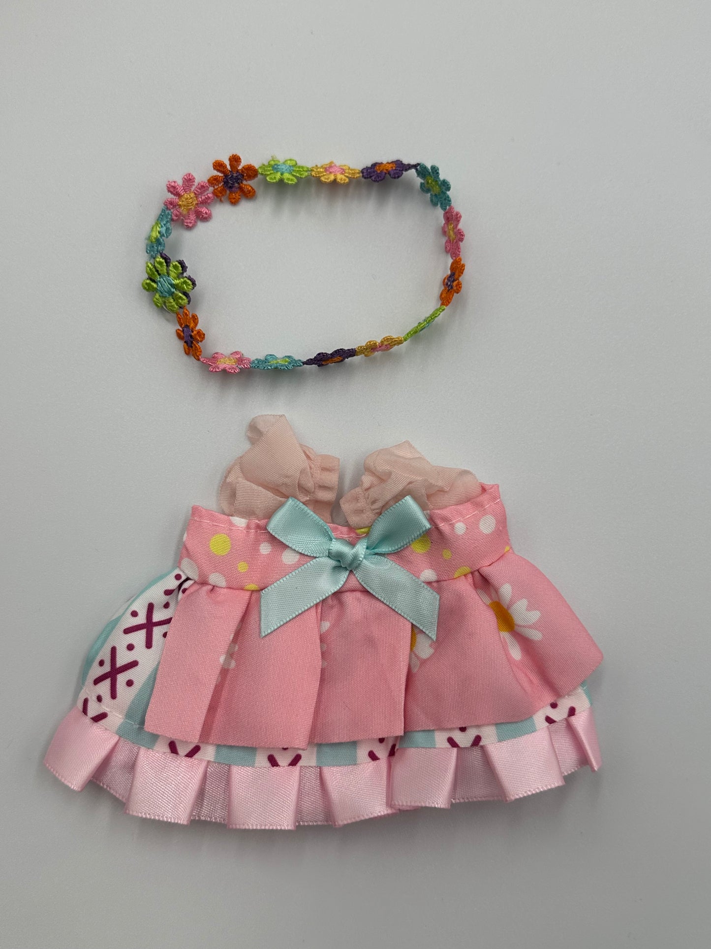 Labubu Flower Dress Set