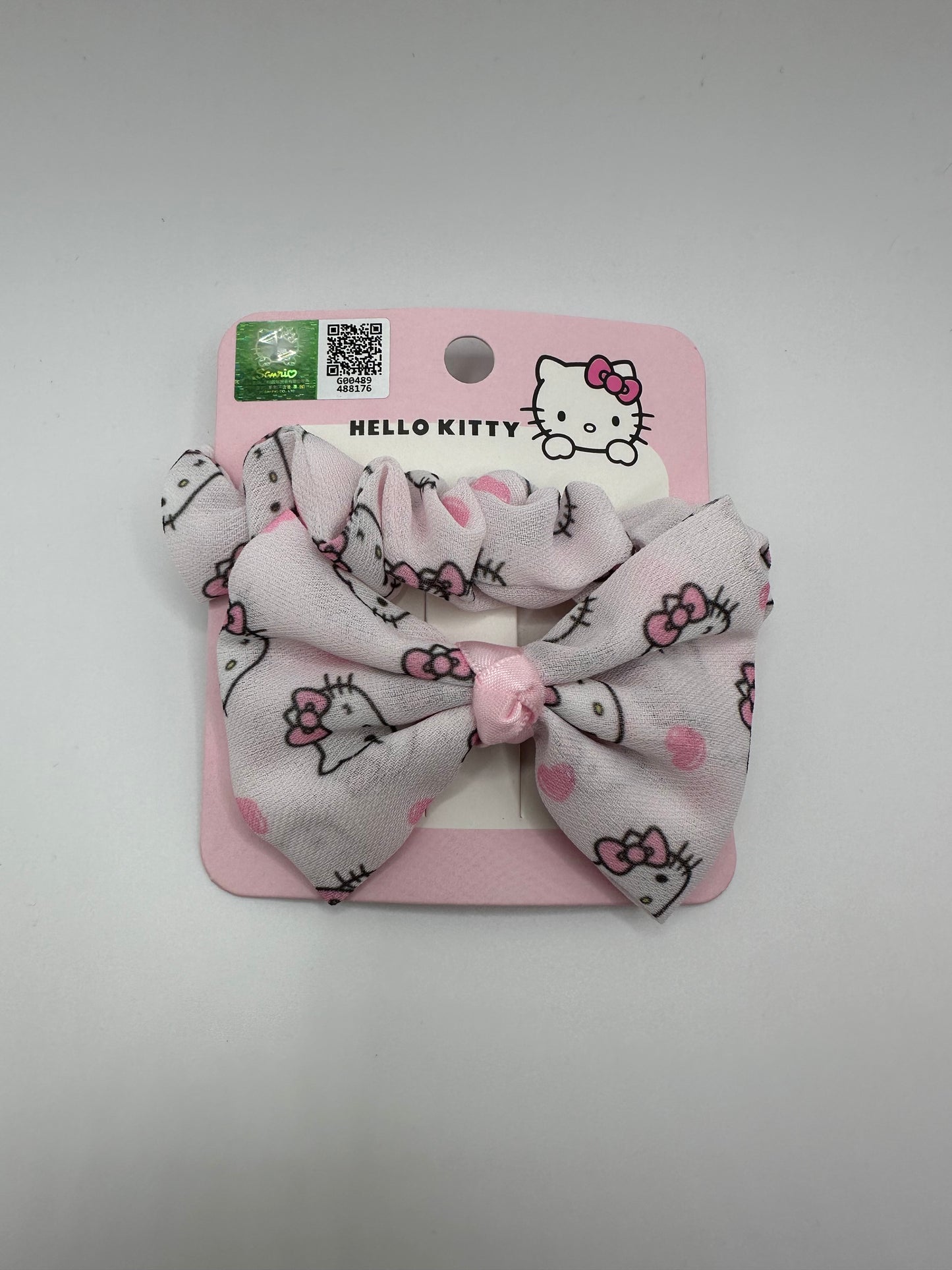 Hello Kitty Bow & Hair Tie Set
