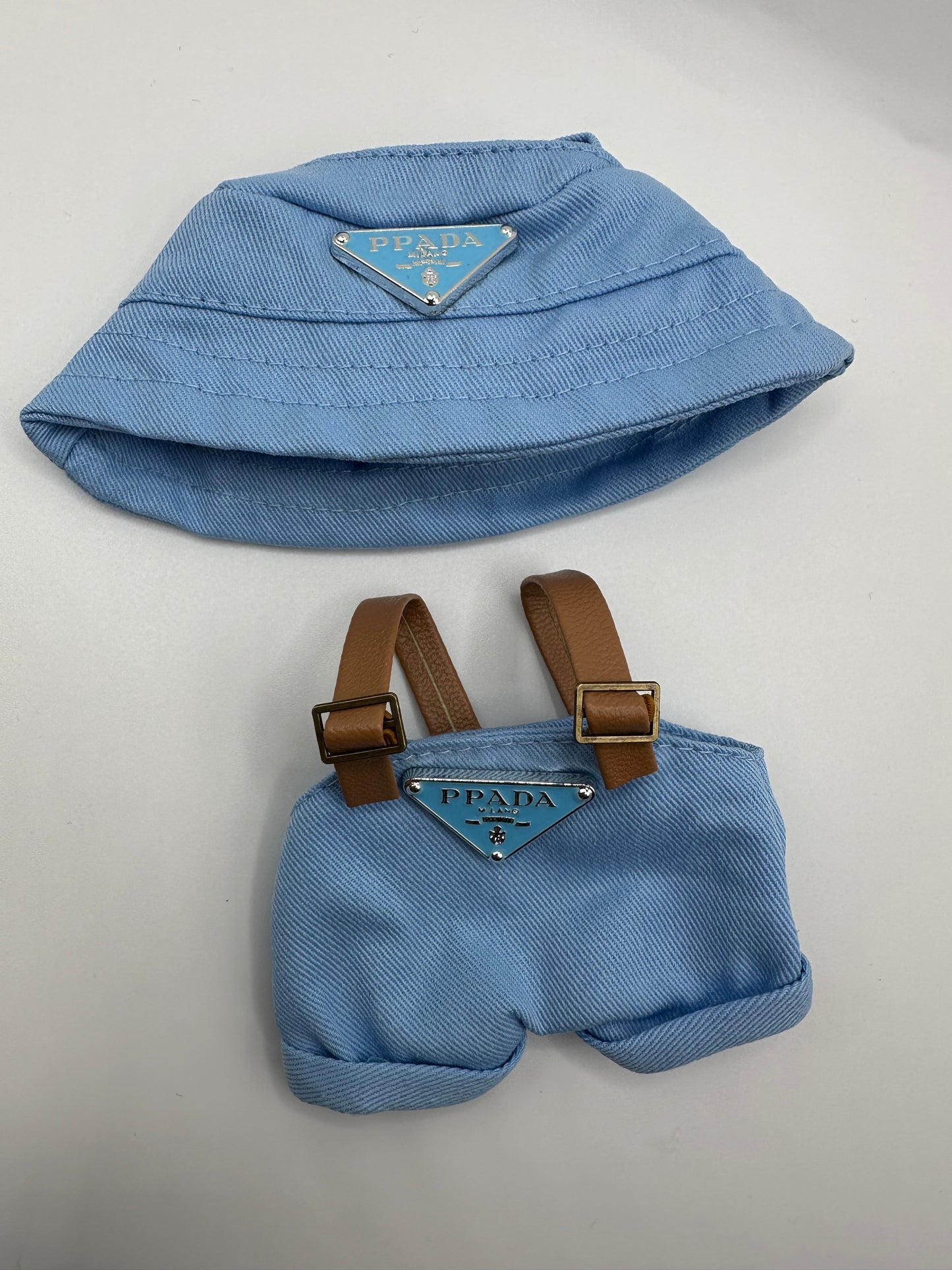 Labubu Prada Inspired Set (Blue)