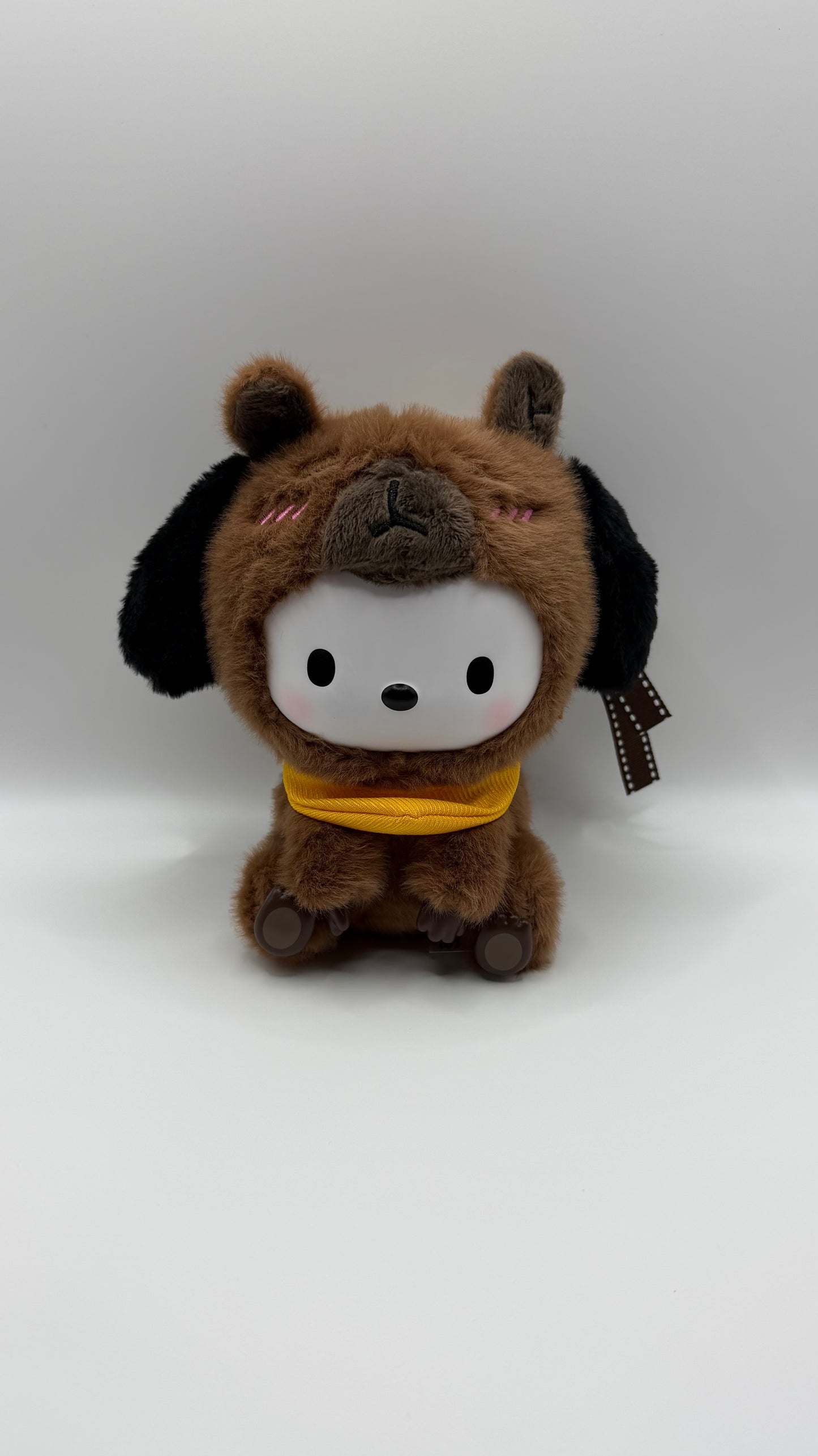 Pochacco Capybara Plush Keychain