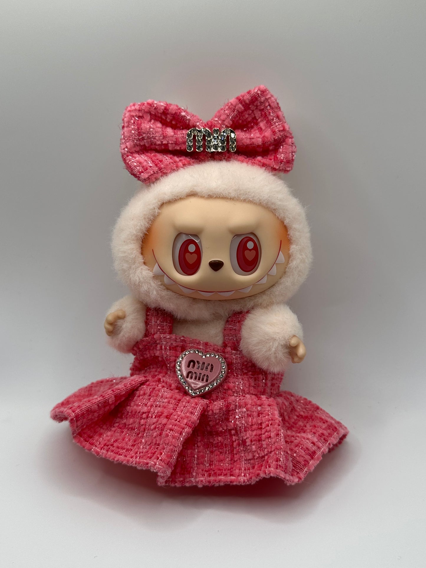 Labubu Miu Miu Inspired Set (Hot Pink)