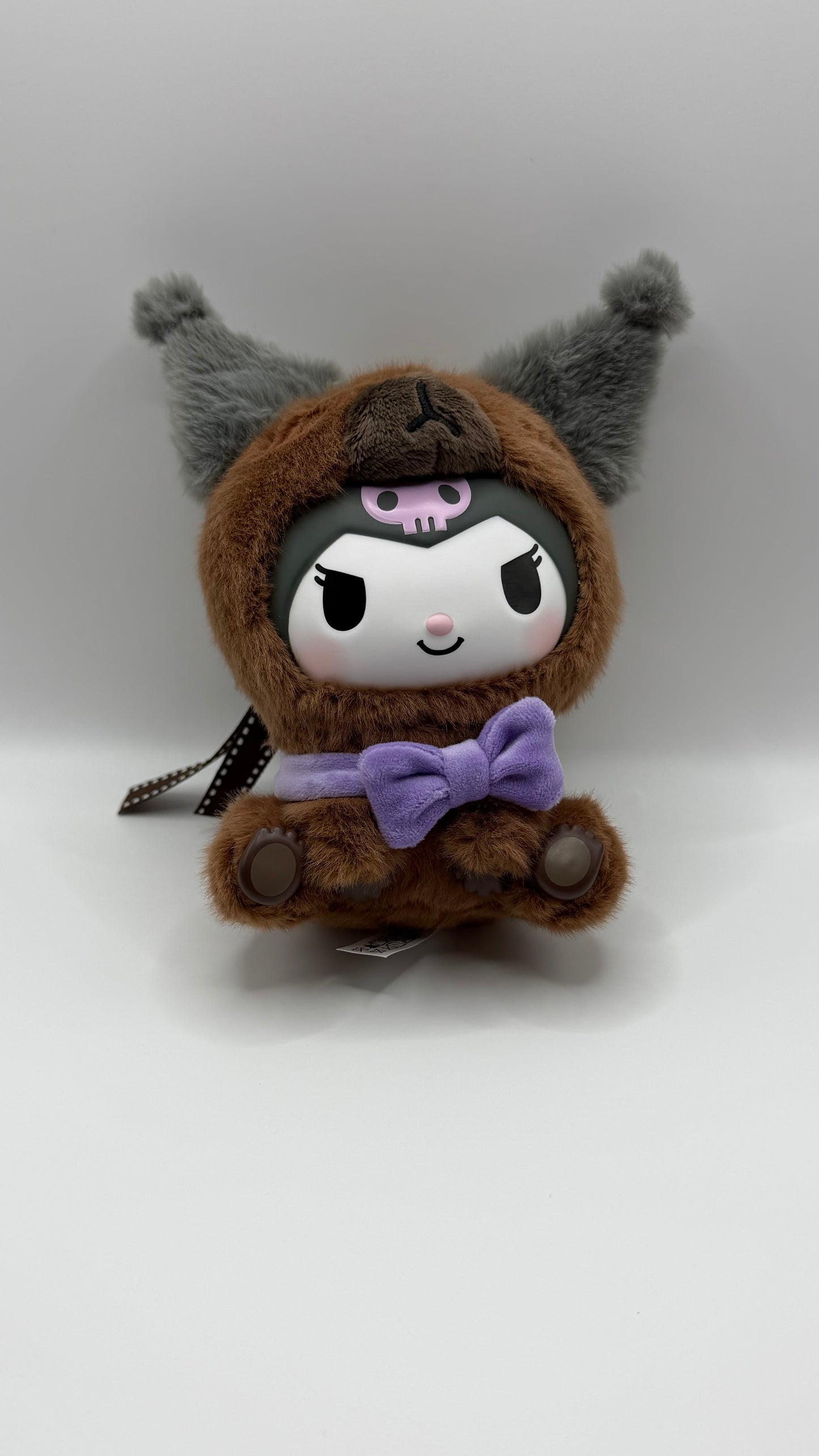 Kuromi Capybara Plush Keychain