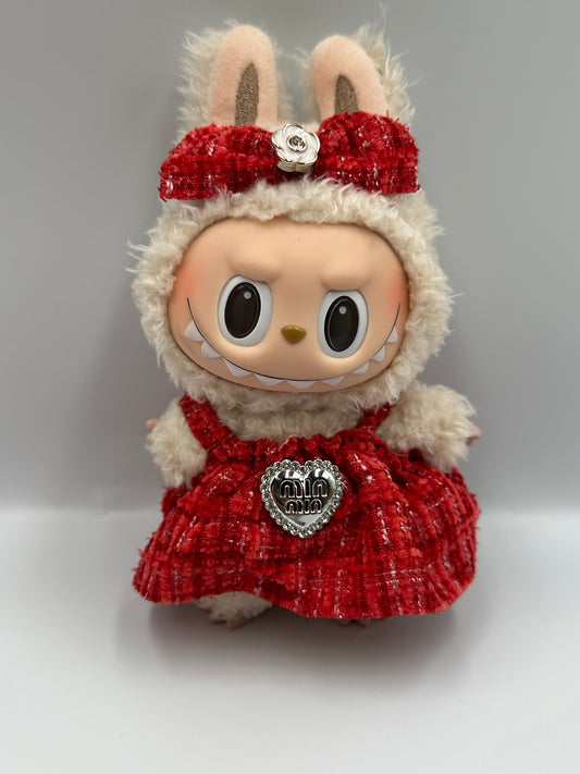 Labubu Miu Miu Inspired Set (red)