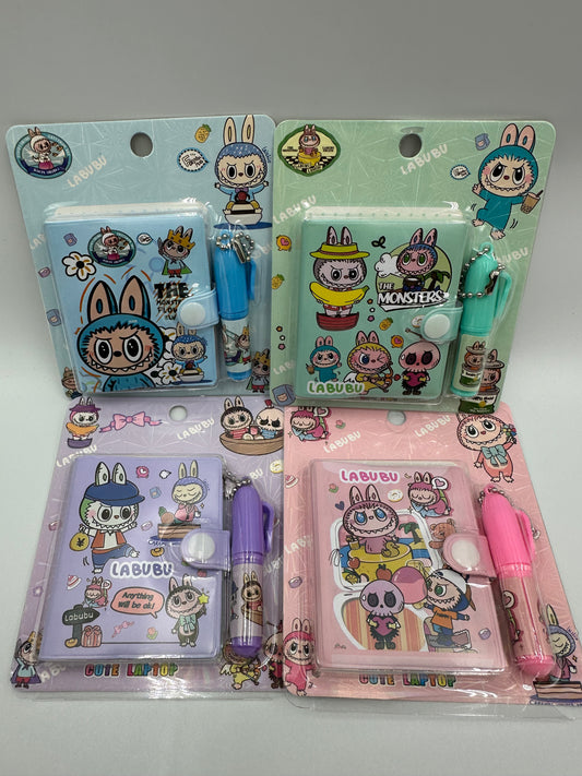 Labubu Mini Notebook w Pen