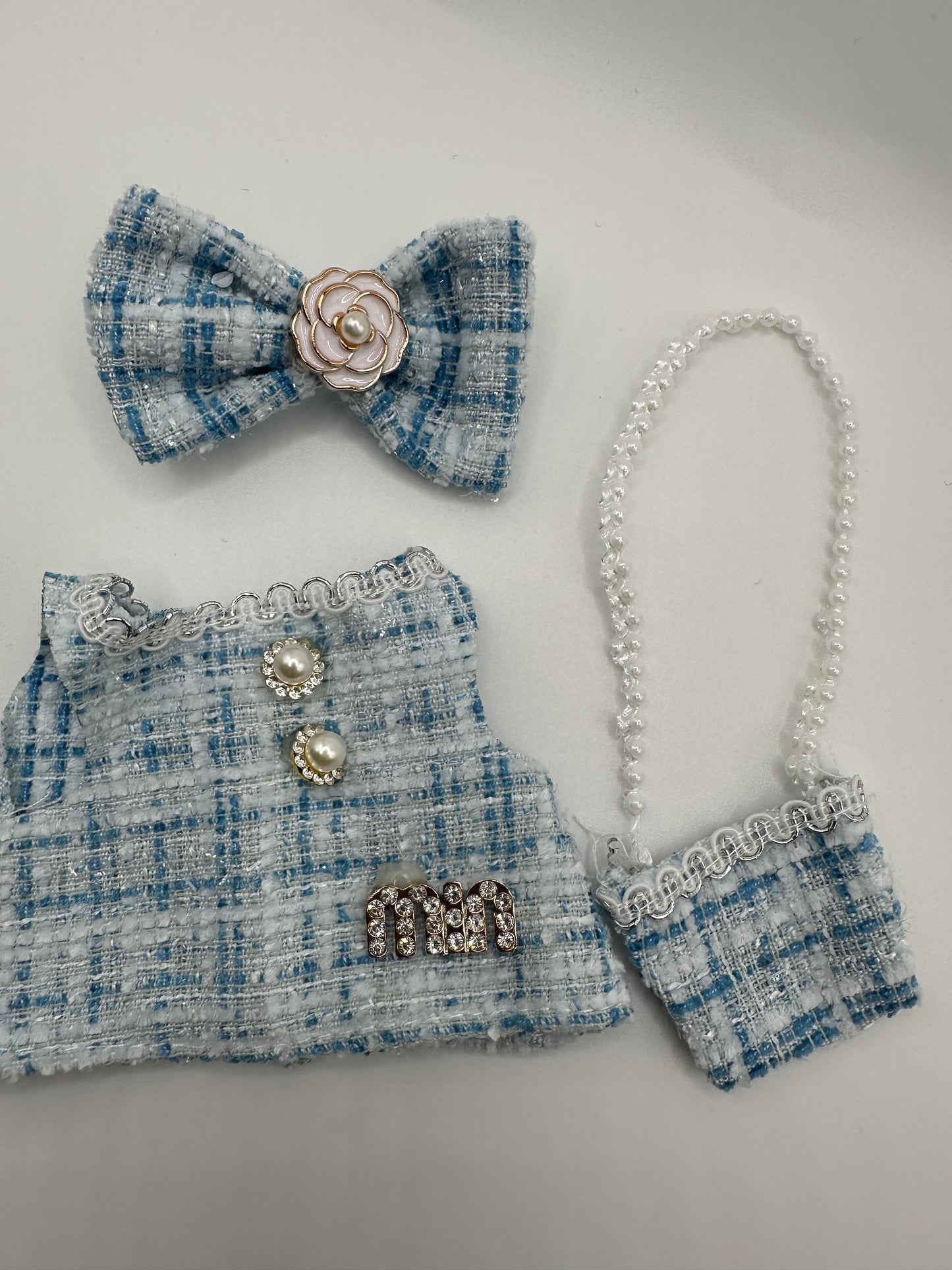 Labubu Miu Miu Inspired Set (Blue)