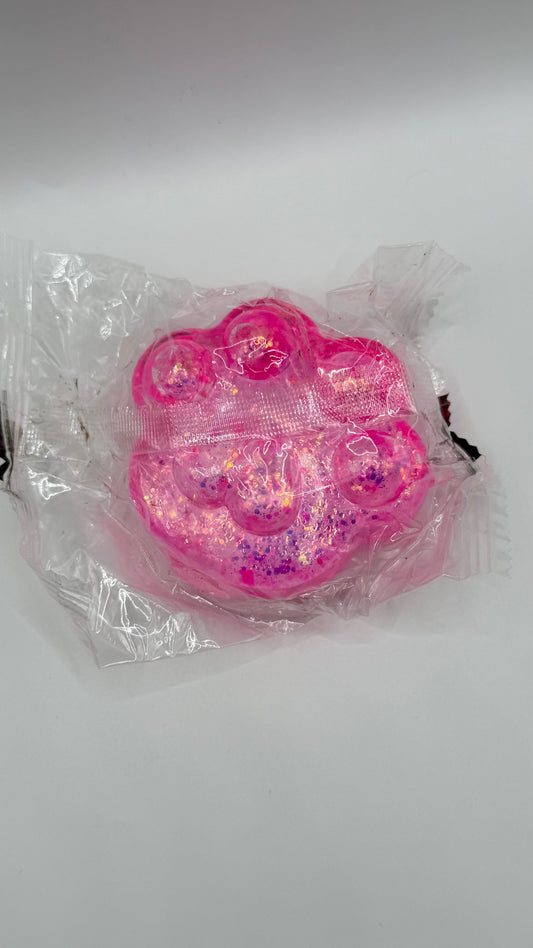 Pink Paw Squishy