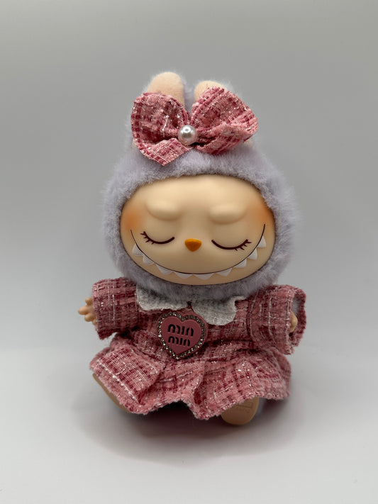 Labubu Miu Miu Inspired Set (pink)