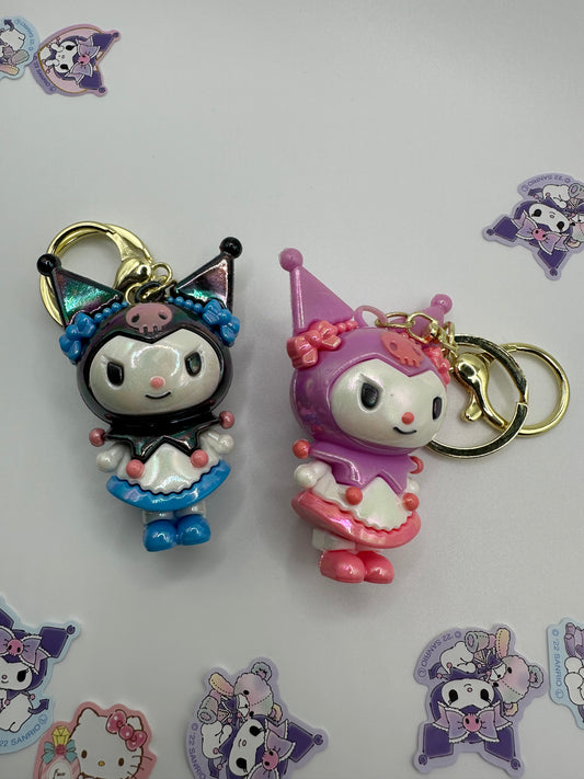 Kuromi Coquette Keychain