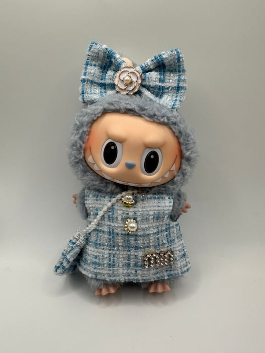 Labubu Miu Miu Inspired Set (Blue)
