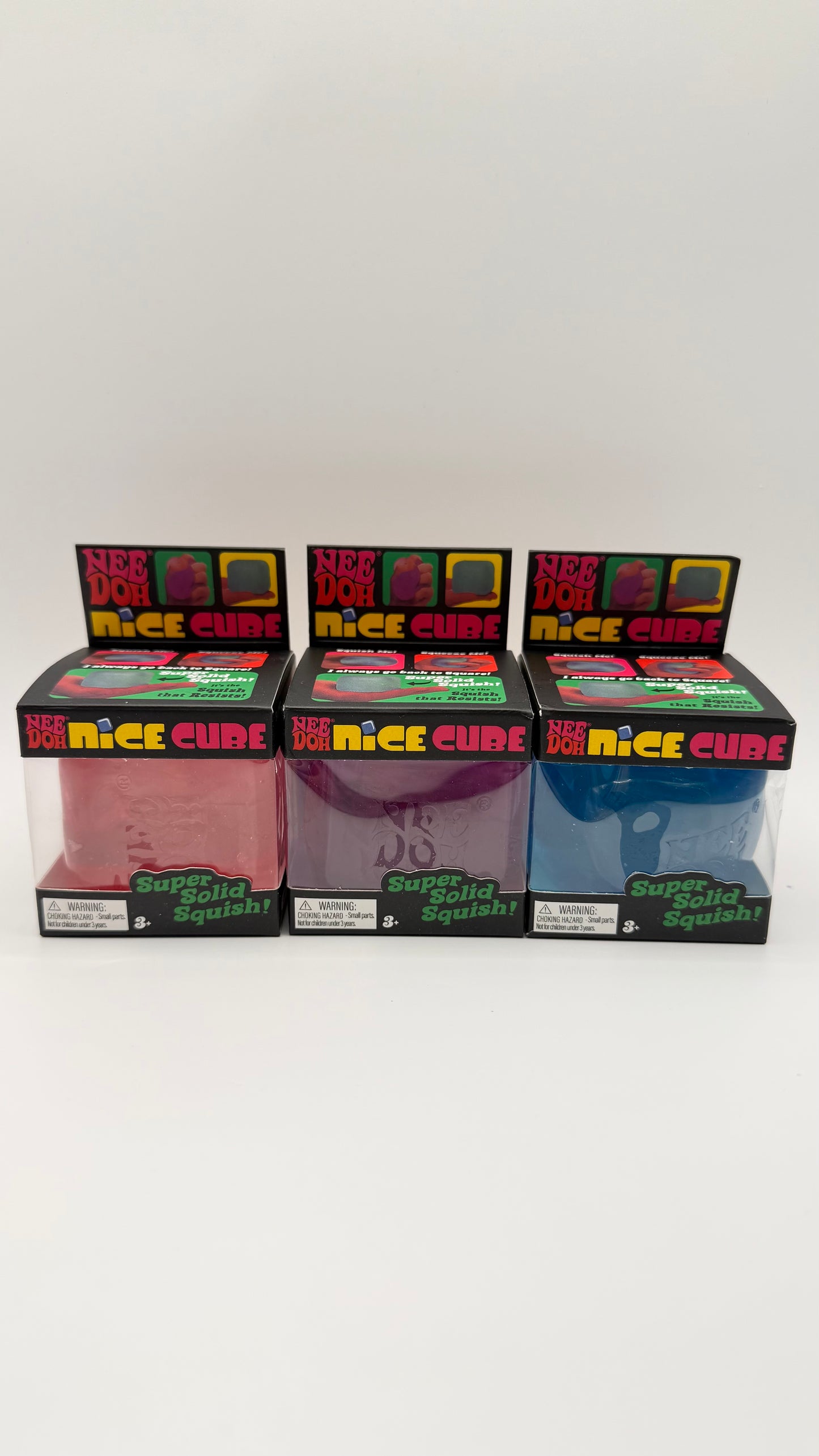 Pink Needoh Inspired Cube Squishy