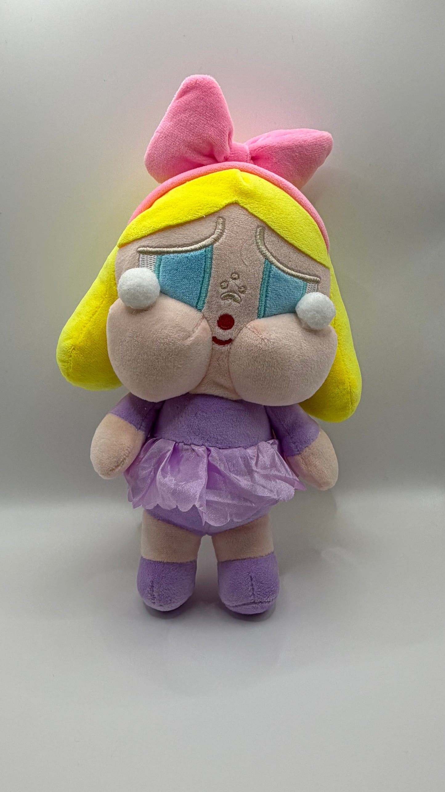 Large Crybaby Plush- Purple