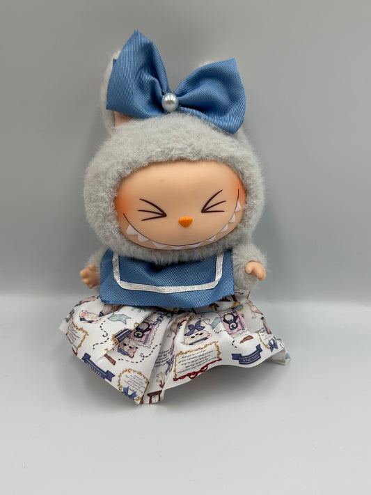 Labubu Blue Dress Set
