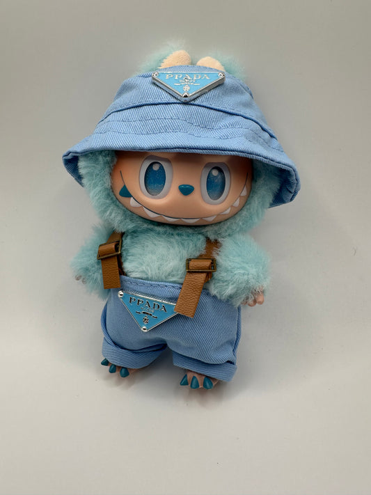 Labubu Prada Inspired Set (Blue)