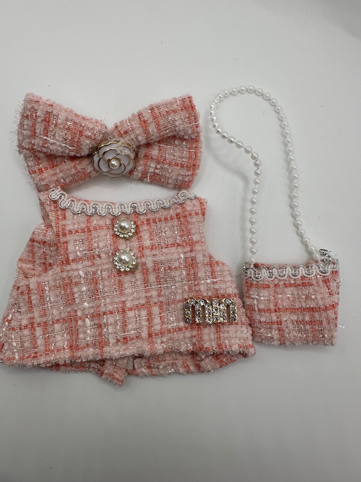Labubu Miu Miu Inspired Set (Pink)