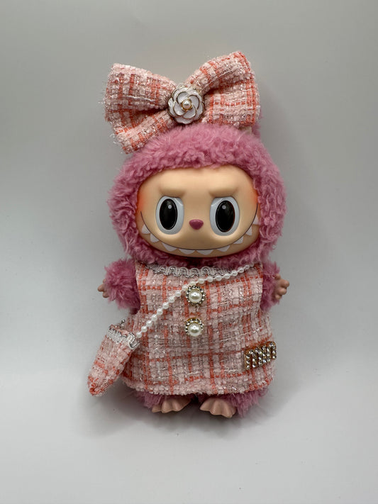 Labubu Miu Miu Inspired Set (Pink)