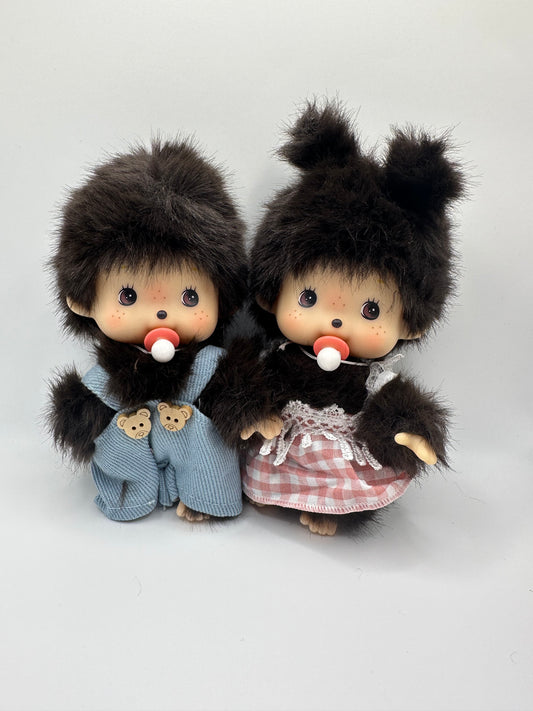 Mengqiqi Monchhichi Inspired Keychain (set)