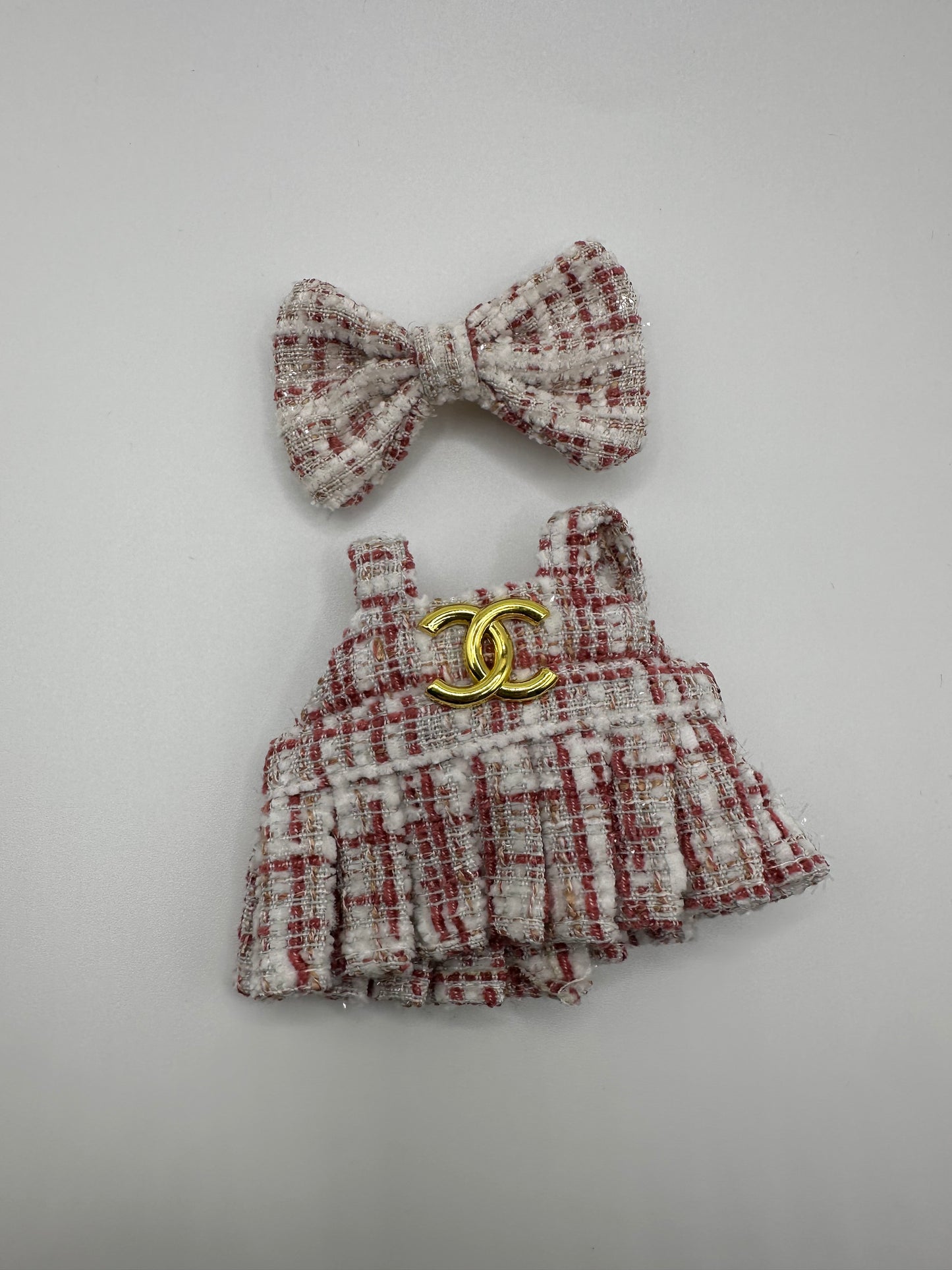 Labubu CC Inspired Dress Set