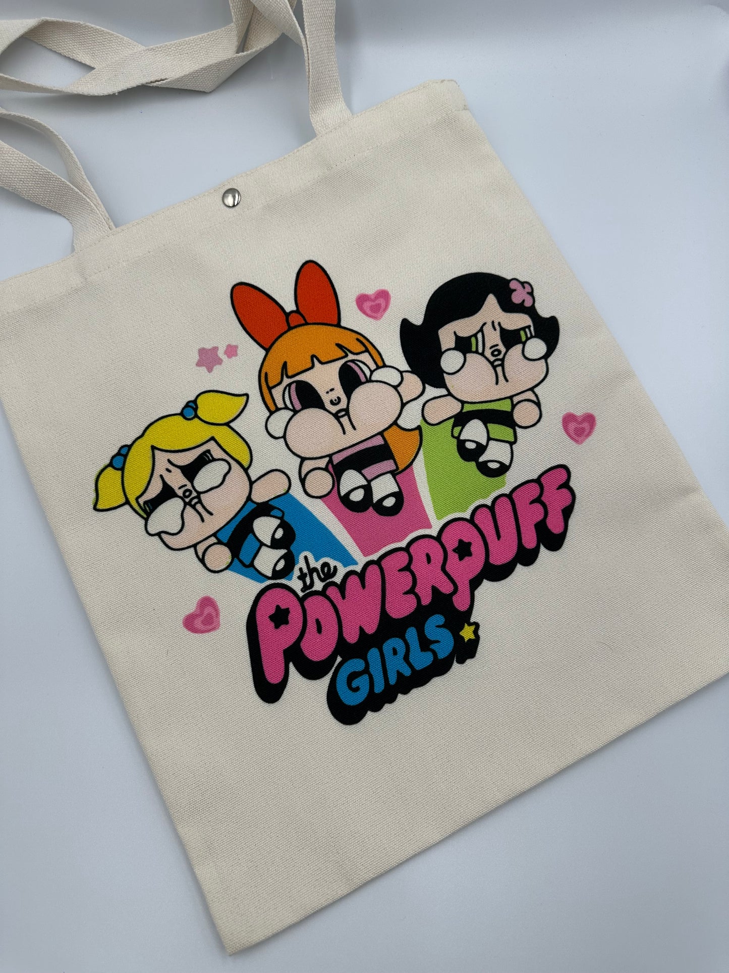 Powerpuff Girls Inspired Tote Bag